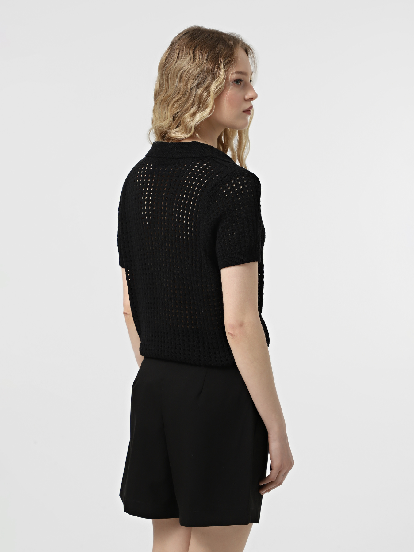 Поло Only модель 15344397_Black Фото