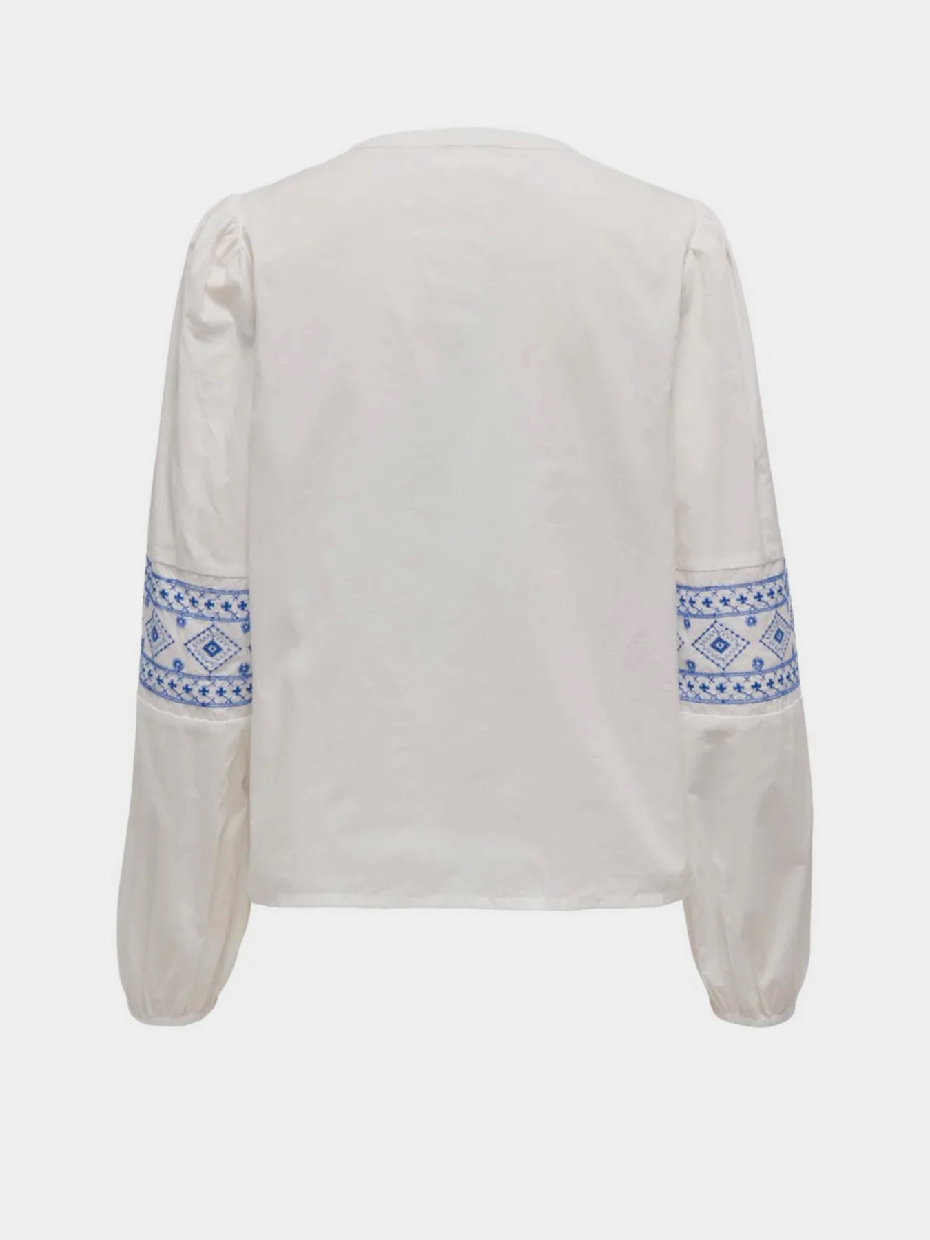 Вишита сорочка JDY модель 15345478_Cloud Dancer BLUE EMBROIDE Вишита сорочка JDY модель 15345478_Cloud Dancer BLUE EMBROIDE Фото