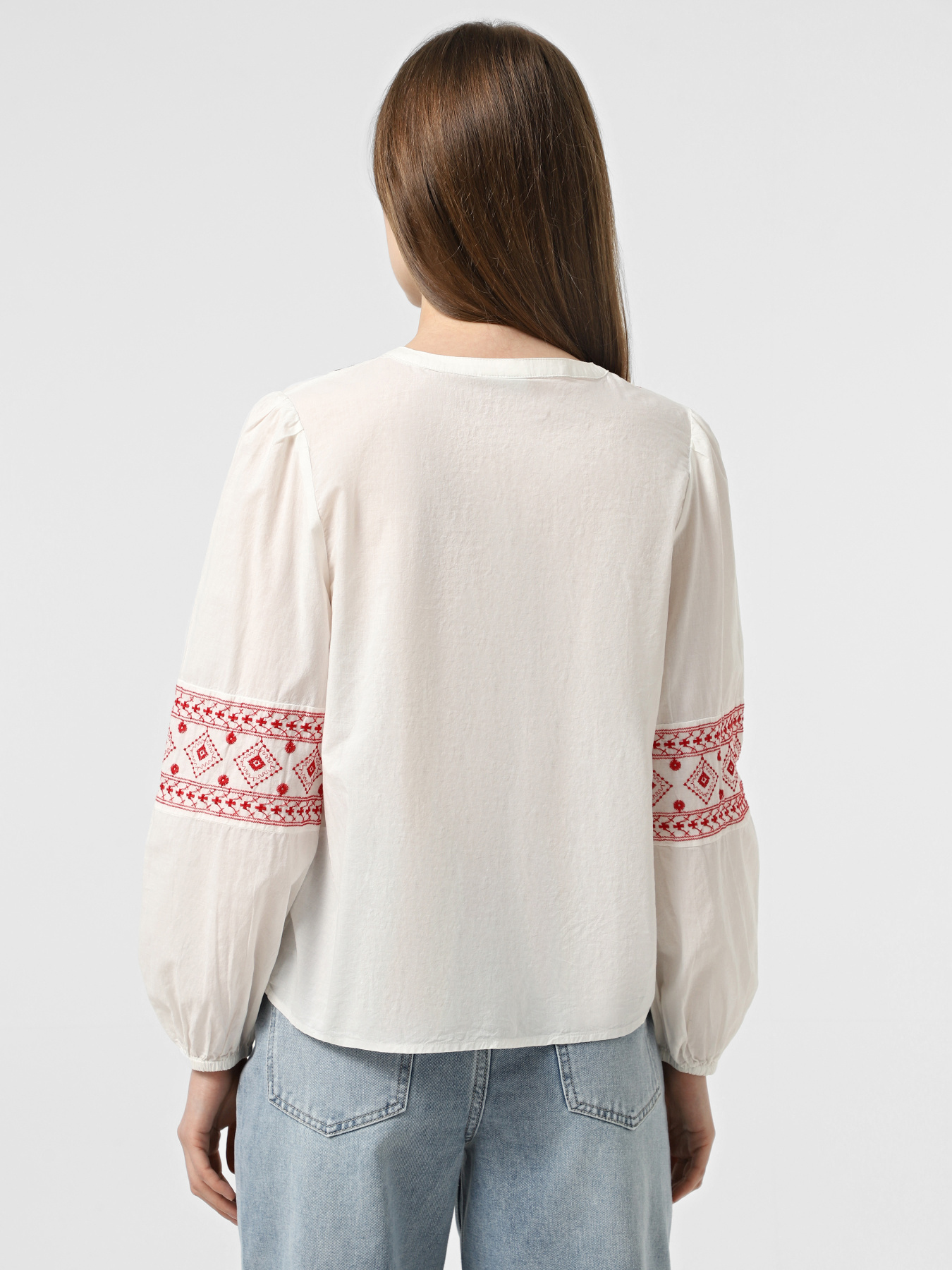 Вишита сорочка JDY модель 15345478_Cloud Dancer SKI PATROL EM Вишита сорочка JDY модель 15345478_Cloud Dancer SKI PATROL EM Фото