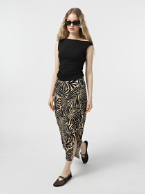 Спідниця максі Only модель 15343188_Black 611 La palma Фото