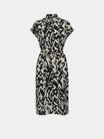 Сукня міді Only модель 15191953_Birch BLACK GRAPHIC Фото