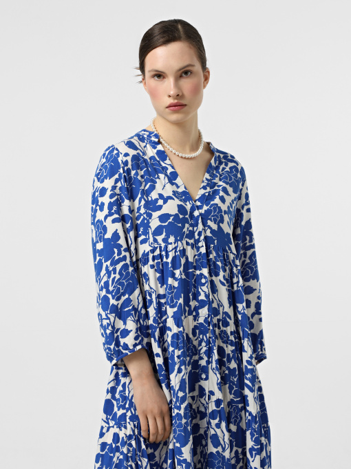 Платье миди Only модель 15308233_Surf the Web White flower Фото