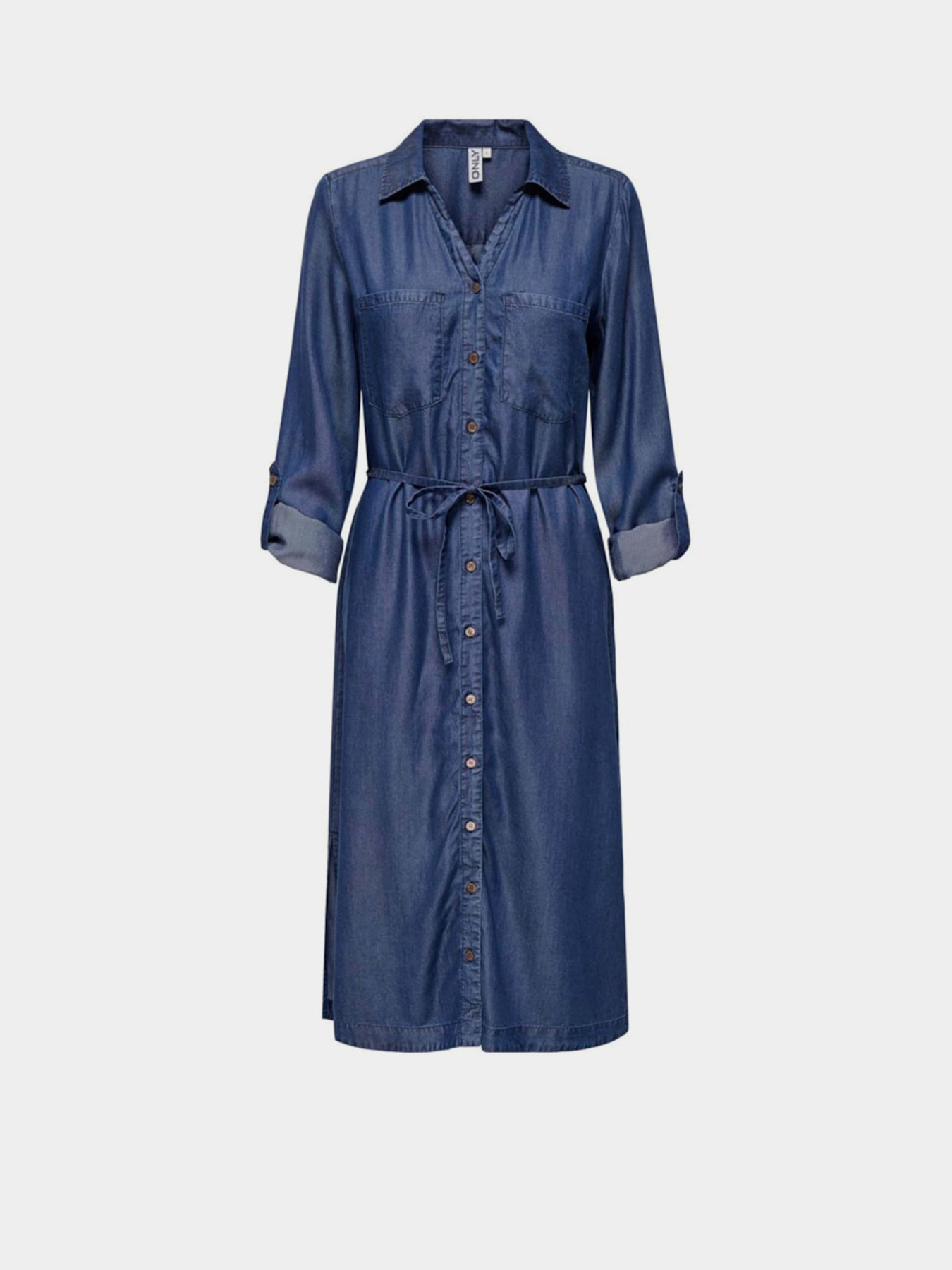 Платье миди Only модель 15337931_Dark Blue Denim Фото