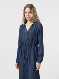 Платье миди Only модель 15337931_Dark Blue Denim Фото