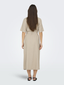 Сукня максі Only модель 15338884_Oxford Tan Сукня максі Only модель 15338884_Oxford Tan Фото