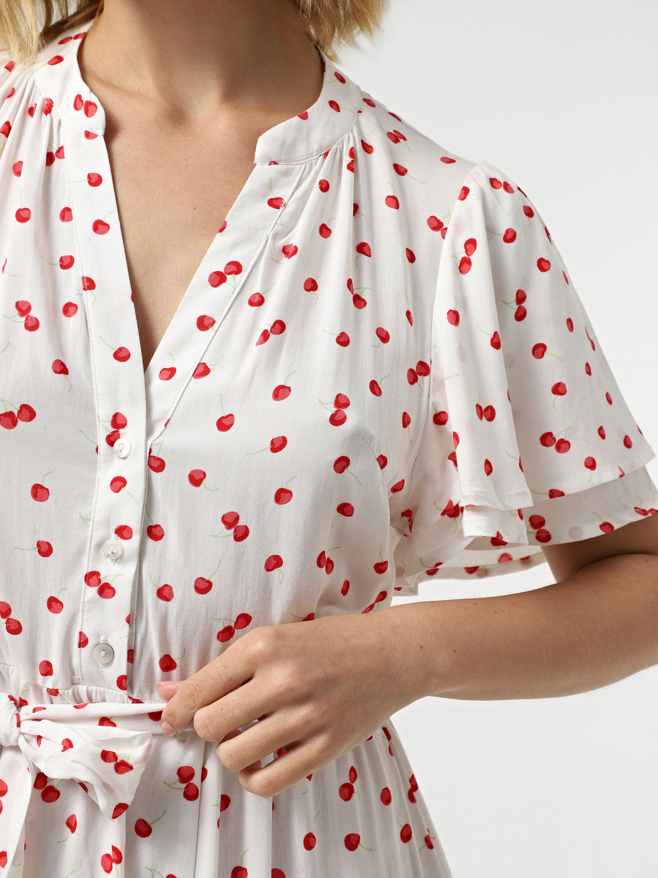 Сукня міні Only модель 15347918_Cloud Dancer 643 Cherries Фото