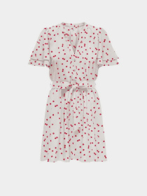 Сукня міні Only модель 15347918_Cloud Dancer 643 Cherries Фото