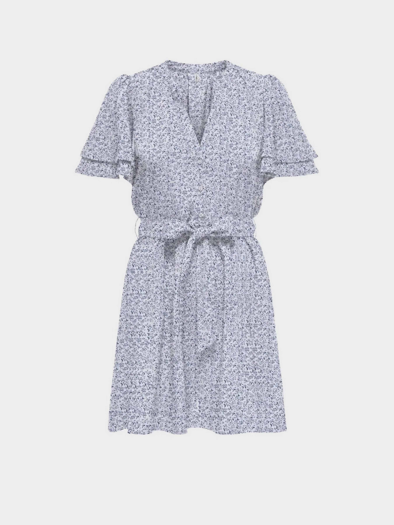 Платье мини Only модель 15347918_Midnight Navy 649 Mono fle Фото