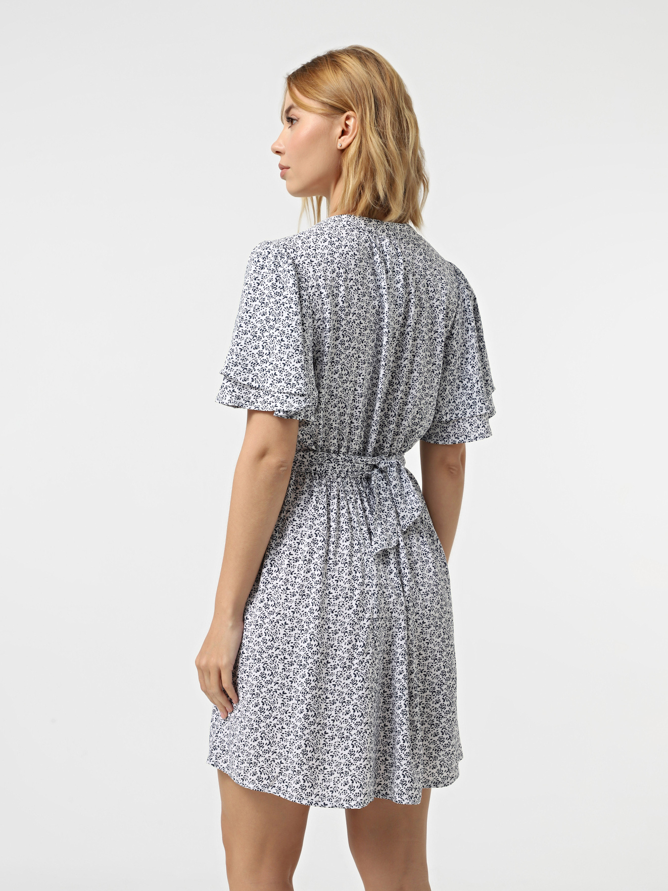 Сукня міні Only модель 15347918_Midnight Navy 649 Mono fle Сукня міні Only модель 15347918_Midnight Navy 649 Mono fle Фото