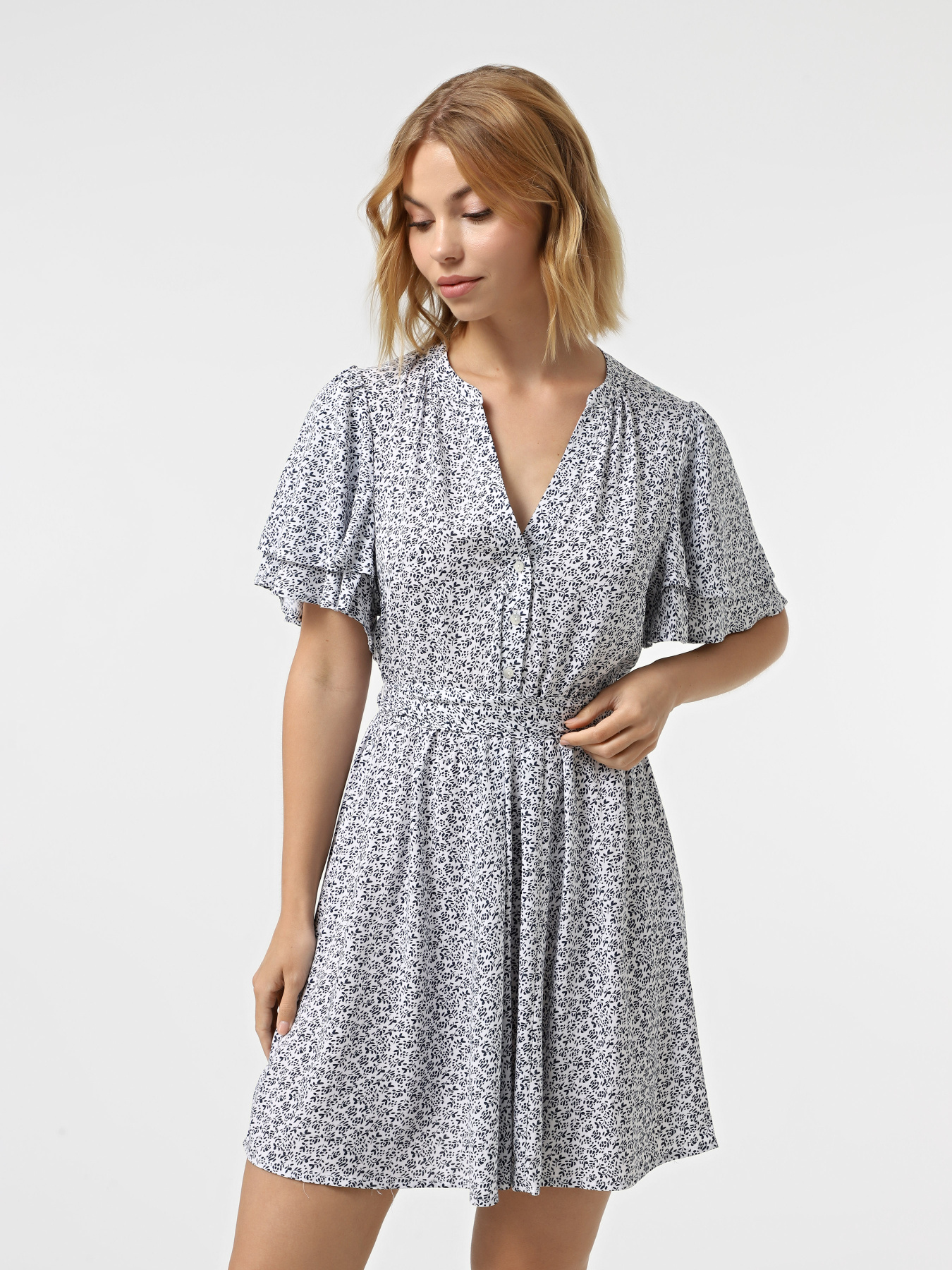 Сукня міні Only модель 15347918_Midnight Navy 649 Mono fle Сукня міні Only модель 15347918_Midnight Navy 649 Mono fle Фото