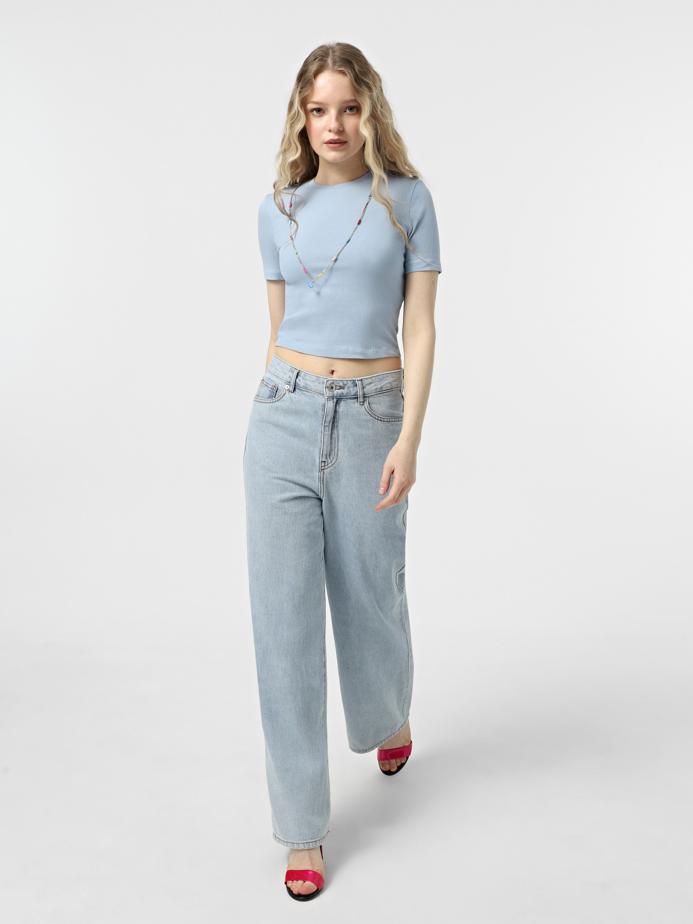 Топ Only модель 15311891_Soft Chambray Фото