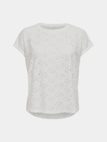 Футболка Only модель 15231005_Cloud Dancer Футболка Only модель 15231005_Cloud Dancer Фото