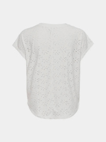 Футболка Only модель 15231005_Cloud Dancer Футболка Only модель 15231005_Cloud Dancer Фото