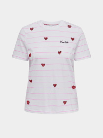 Футболка Only модель 15316574_Bright White Voila Фото