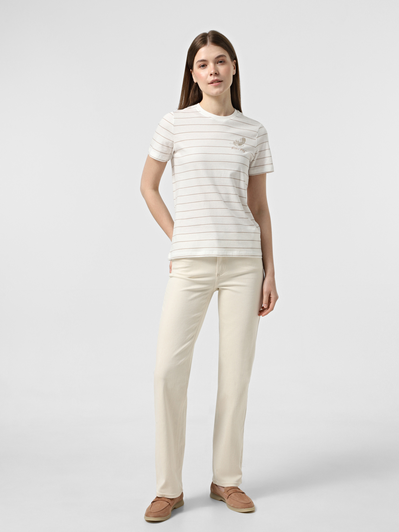 Футболка Only модель 15316706_Cloud Dancer Pure cashmere Фото