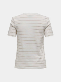 Футболка Only модель 15316706_Cloud Dancer Pure cashmere Фото