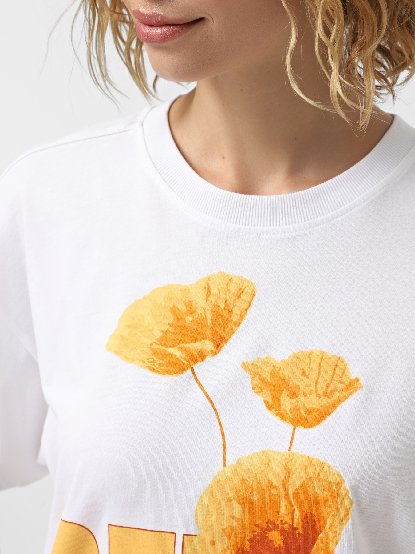 Футболка Only модель 15346761_Bright White Power Фото