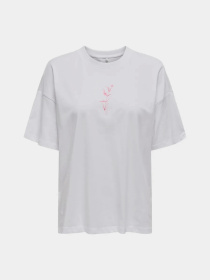 Футболка Only модель 15346761_Bright White Vision Фото