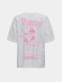 Футболка Only модель 15346761_Bright White Vision Футболка Only модель 15346761_Bright White Vision Фото