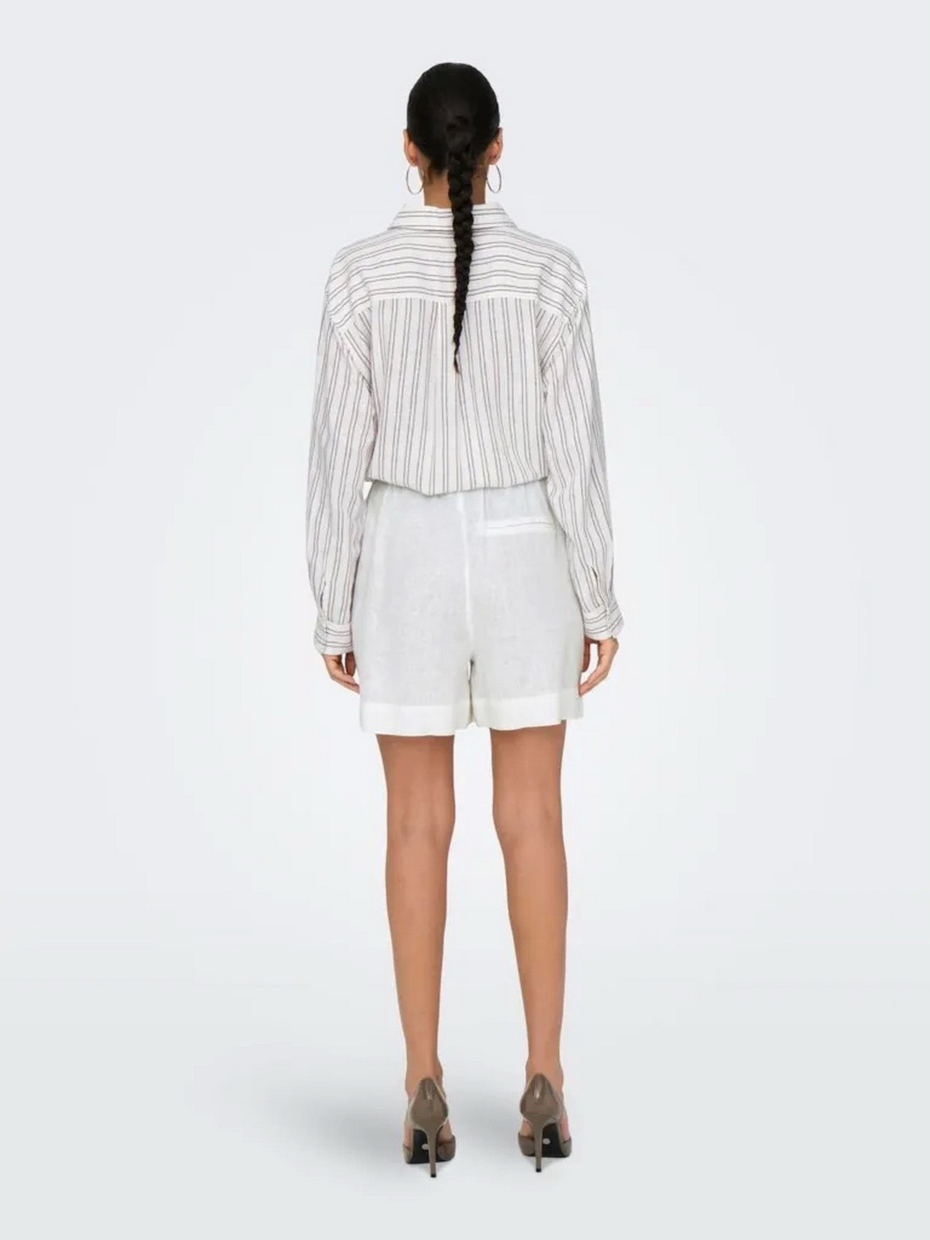 Повсякденні шорти Only модель 15259587_Bright White Фото