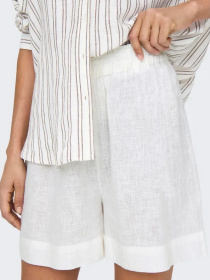 Повсякденні шорти Only модель 15259587_Bright White Фото