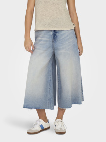 Кюлоты Only модель 15341131_Light Blue Denim Кюлоты Only модель 15341131_Light Blue Denim Фото