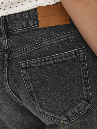 Шорти джинсові Only модель 15344297_Black Denim — фото 4 - INTERTOP