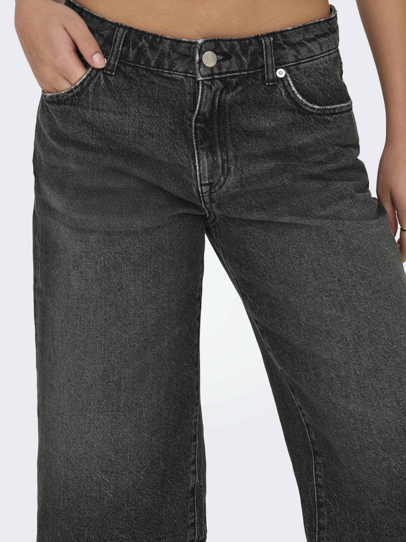 Джинсовые шорты Only модель 15344297_Black Denim Джинсовые шорты Only модель 15344297_Black Denim Фото