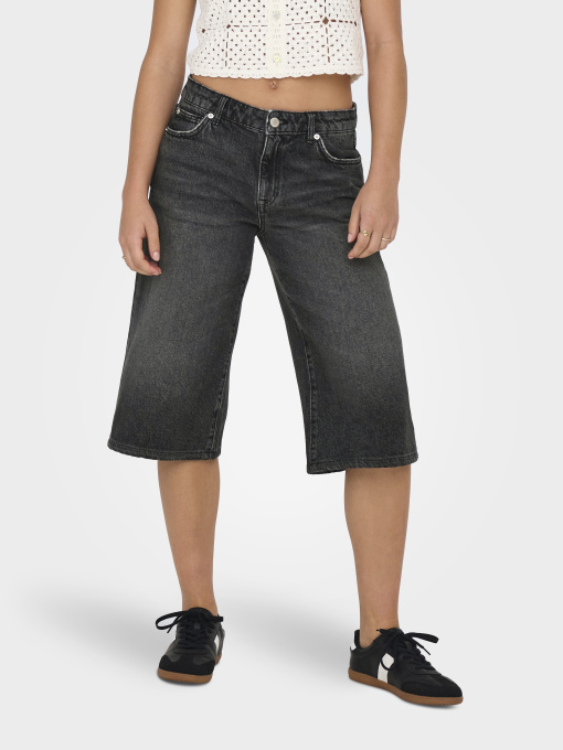 Джинсовые шорты Only модель 15344297_Black Denim Фото