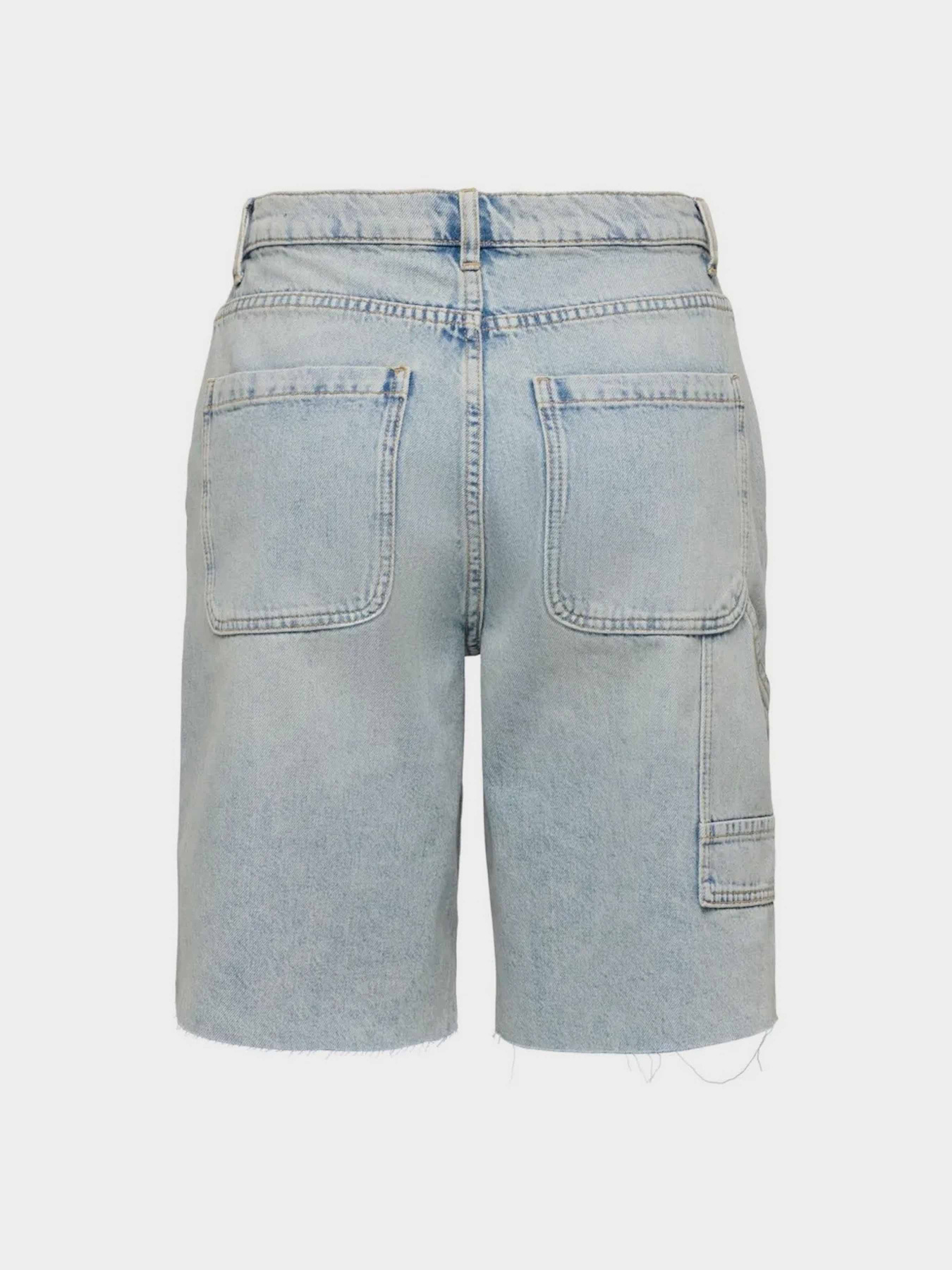 Джинсовые шорты Only модель 15344302_Medium Blue Denim Джинсовые шорты Only модель 15344302_Medium Blue Denim Фото