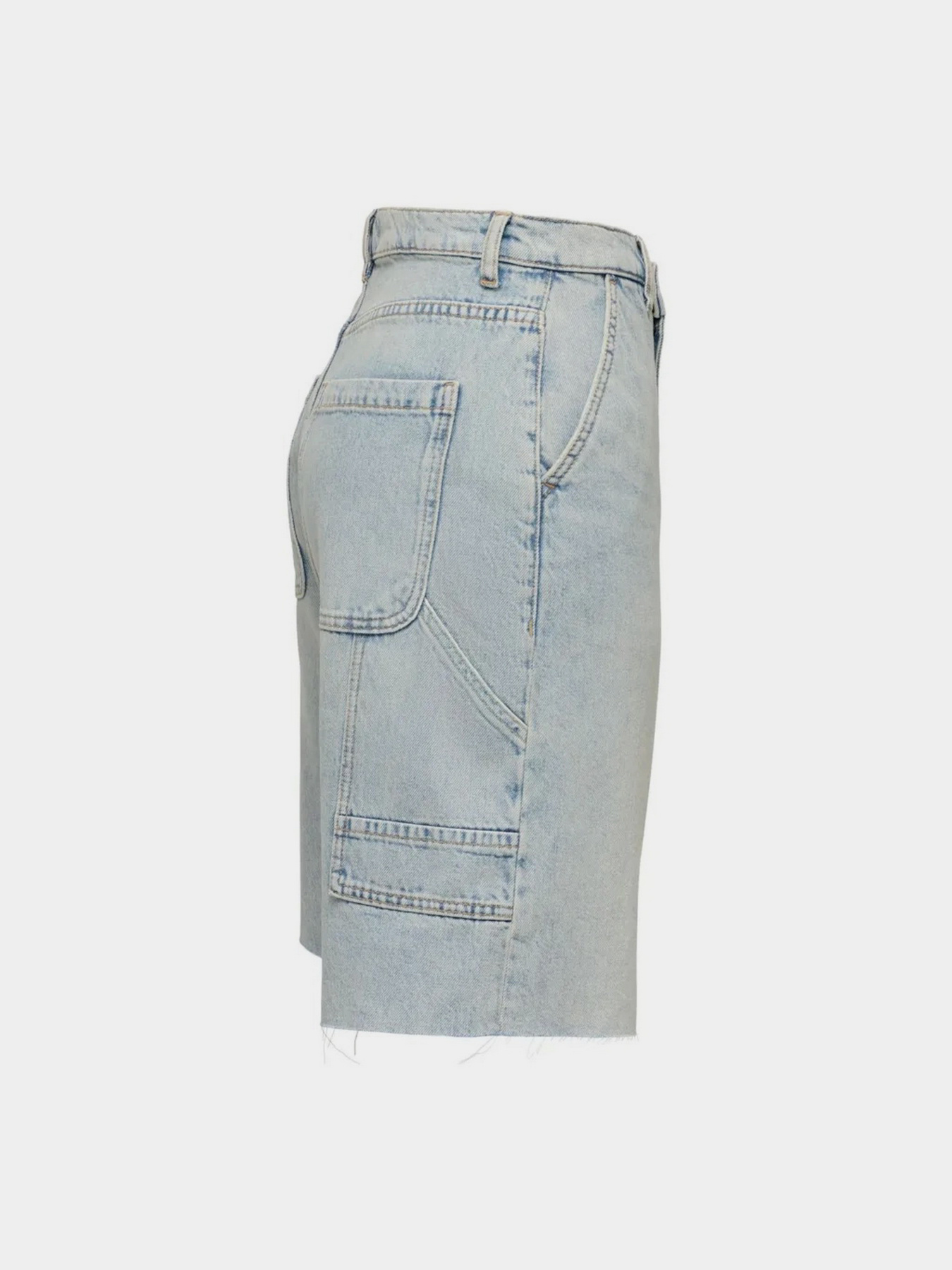 Джинсовые шорты Only модель 15344302_Medium Blue Denim Джинсовые шорты Only модель 15344302_Medium Blue Denim Фото