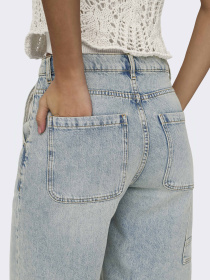 Джинсовые шорты Only модель 15344302_Medium Blue Denim Джинсовые шорты Only модель 15344302_Medium Blue Denim Фото