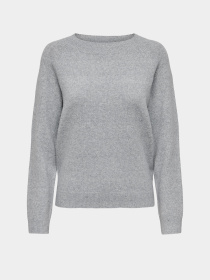 Джемпер Only модель 15204279_Light Grey Melange Фото