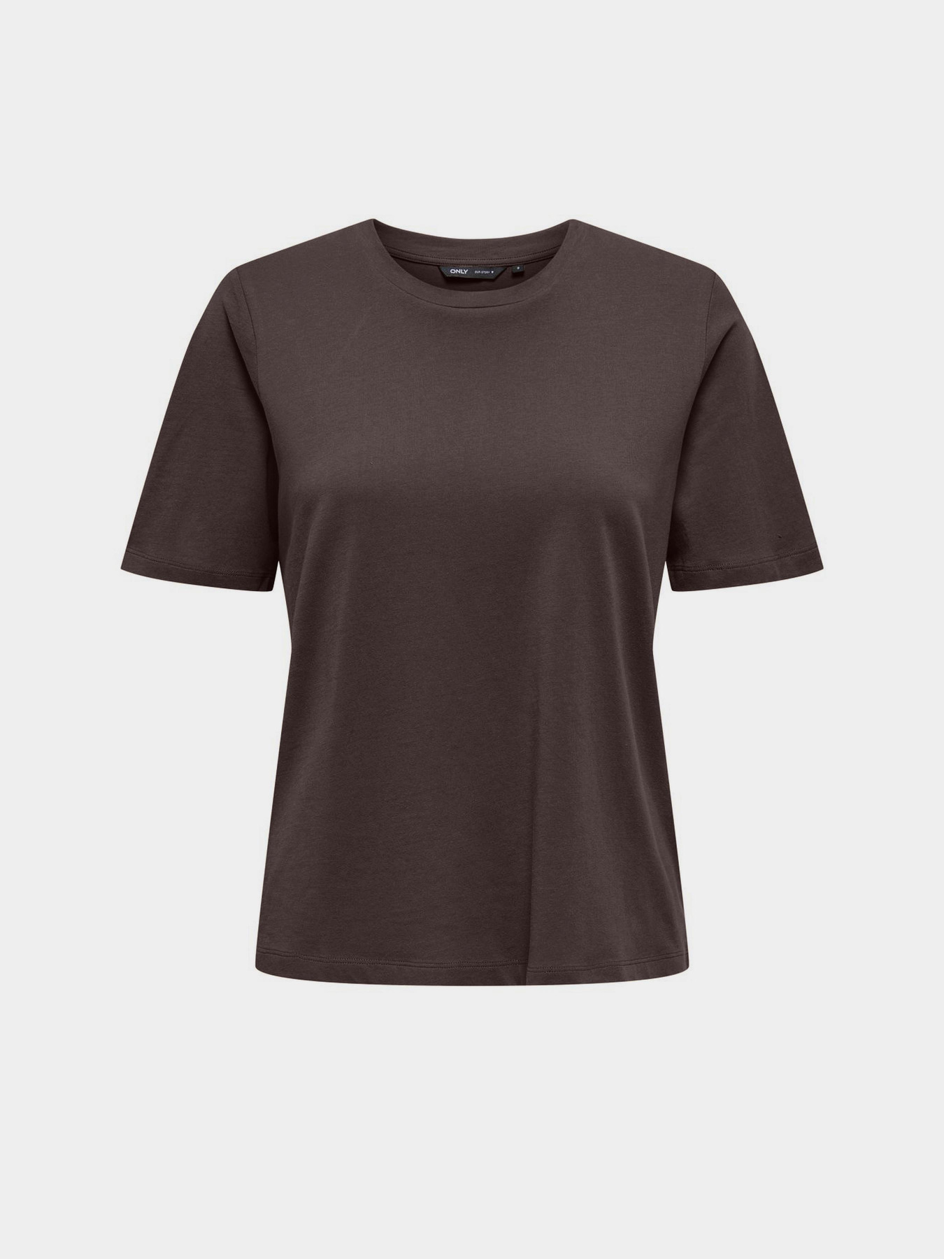 Футболка Only модель 15270390_Seal Brown Фото