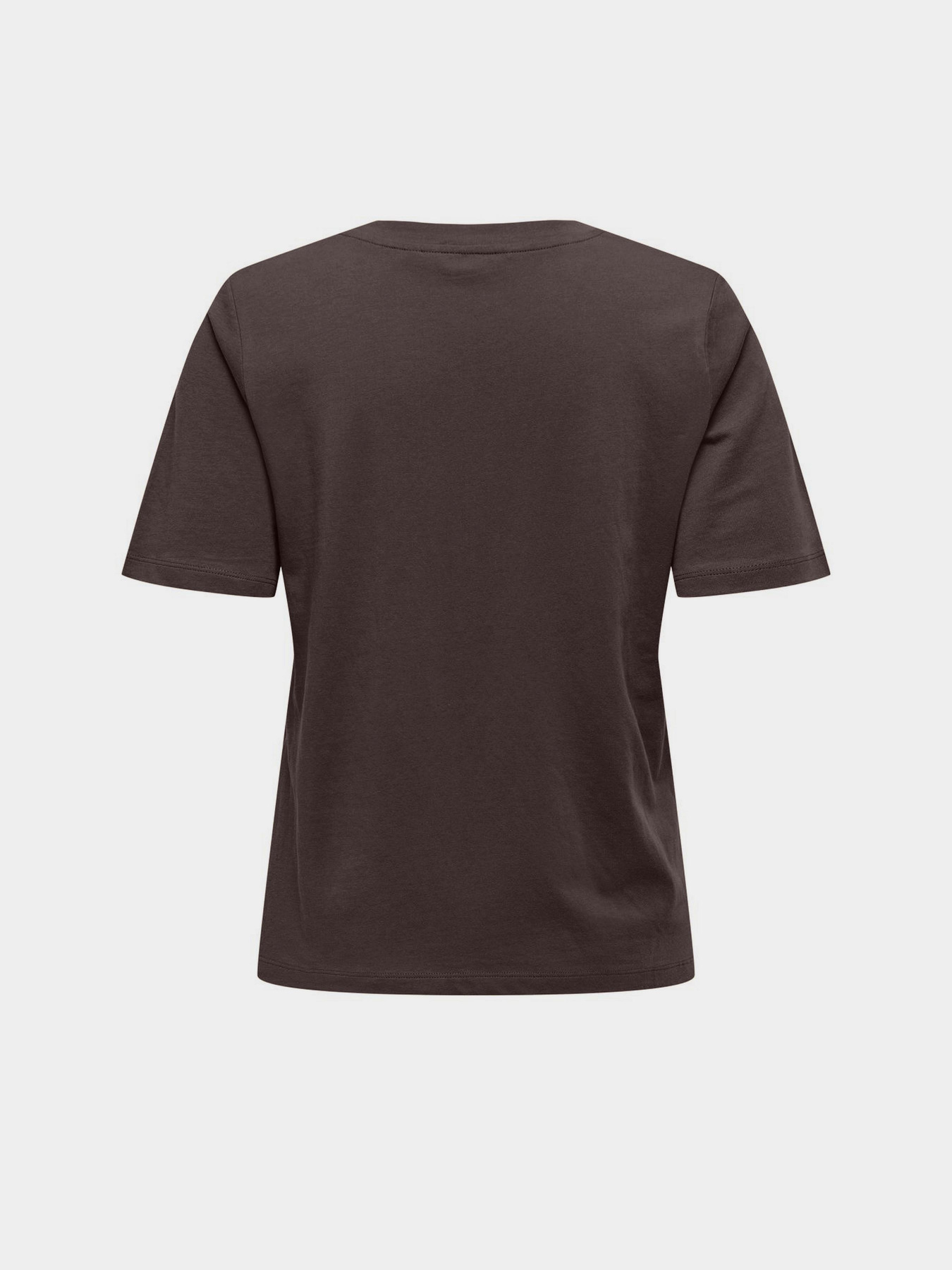 Футболка Only модель 15270390_Seal Brown Фото