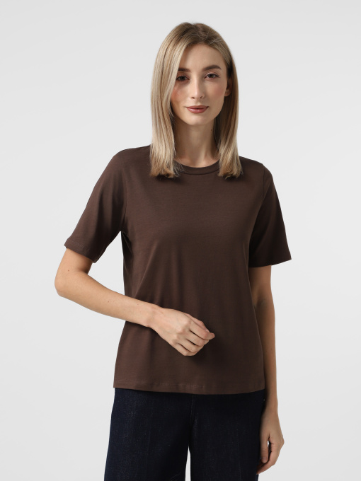Футболка Only модель 15270390_Seal Brown Фото