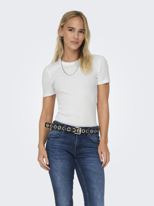 Футболка Only модель 15330639_Bright White Фото