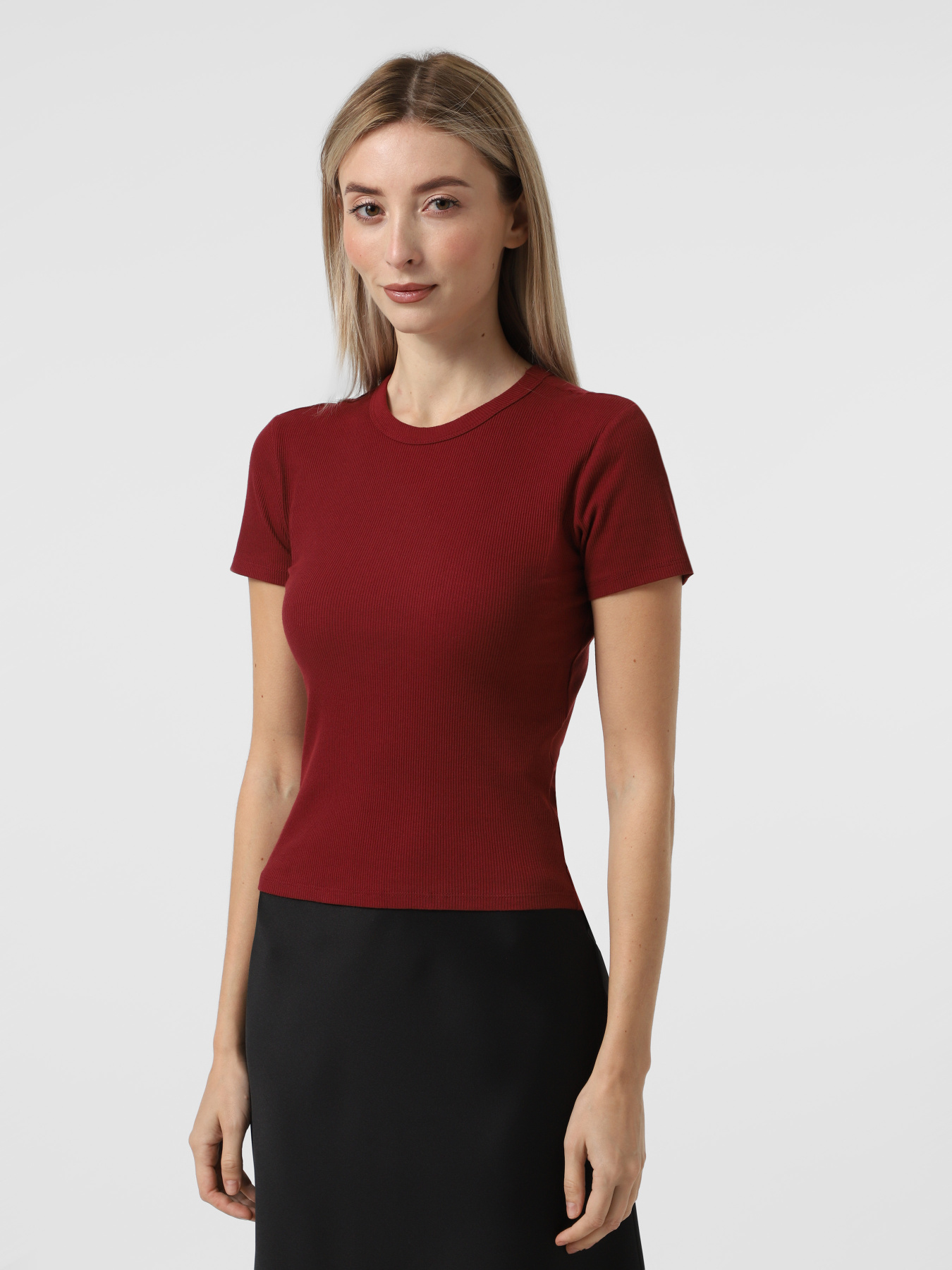 Футболка Only модель 15330639_Cabernet Футболка Only модель 15330639_Cabernet Фото