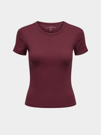 Футболка Only модель 15330639_Cabernet Футболка Only модель 15330639_Cabernet Фото
