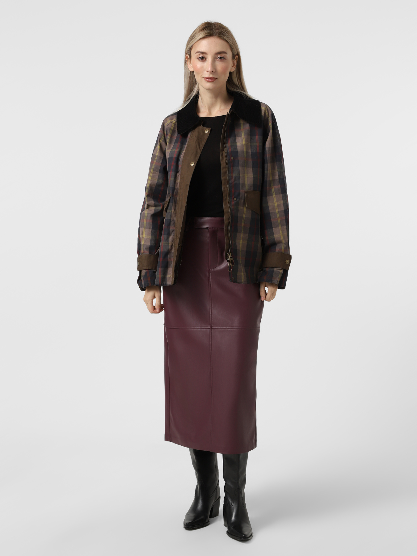 Спідниця максі Only модель 15350363_Mauve Wine Спідниця максі Only модель 15350363_Mauve Wine Фото