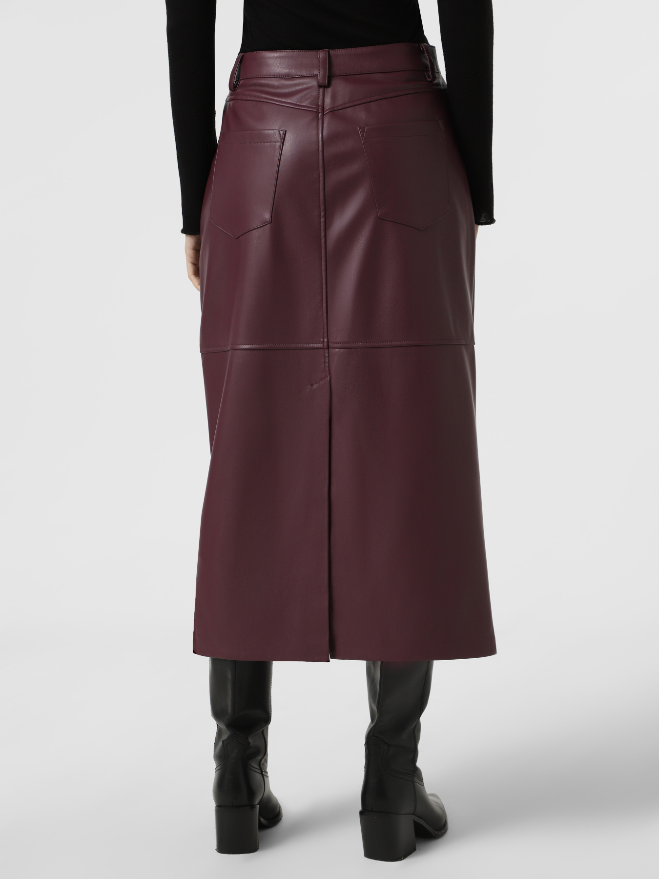 Спідниця максі Only модель 15350363_Mauve Wine Спідниця максі Only модель 15350363_Mauve Wine Фото