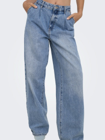 Прямые джинсы Only модель 15356810_Light Medium Blue Denim Фото