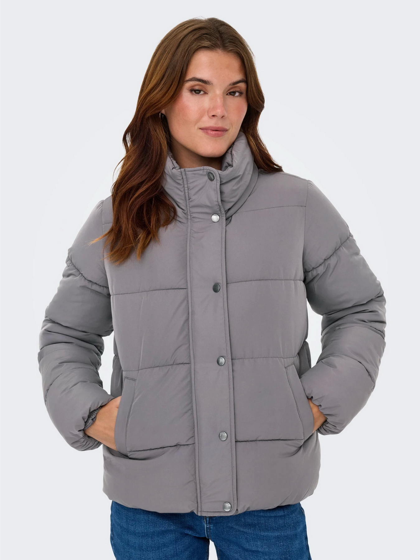 Демисезонная куртка Only модель 15295424_Plum Kitten Фото