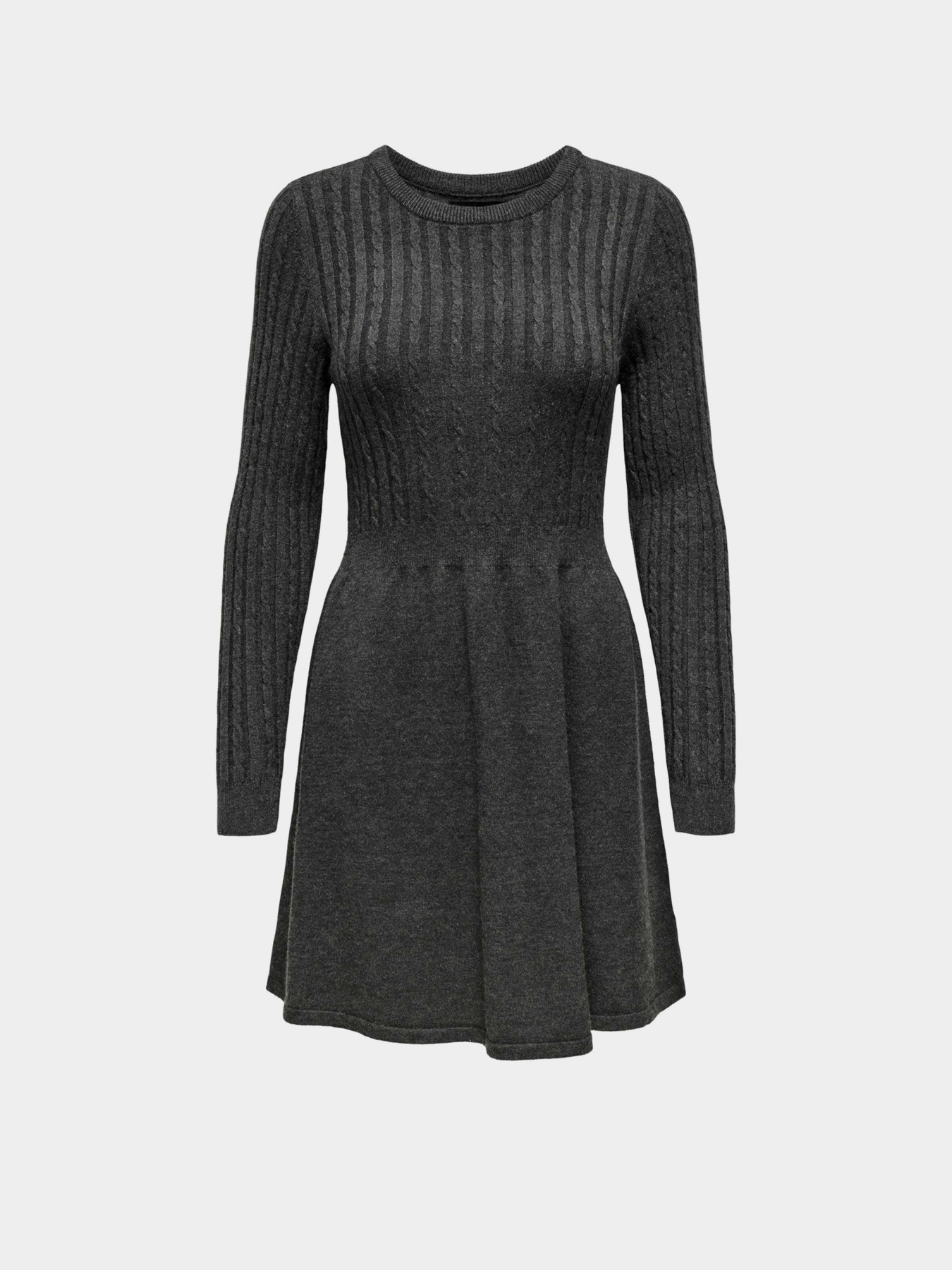 Платье мини Only модель 15306551_Dark Grey Melange Фото