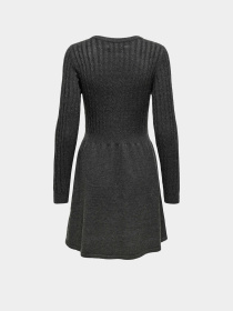 Платье мини Only модель 15306551_Dark Grey Melange Фото