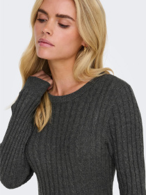 Платье мини Only модель 15306551_Dark Grey Melange Фото