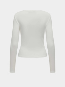 Лонгслив Only модель 15323159_Cloud Dancer Фото