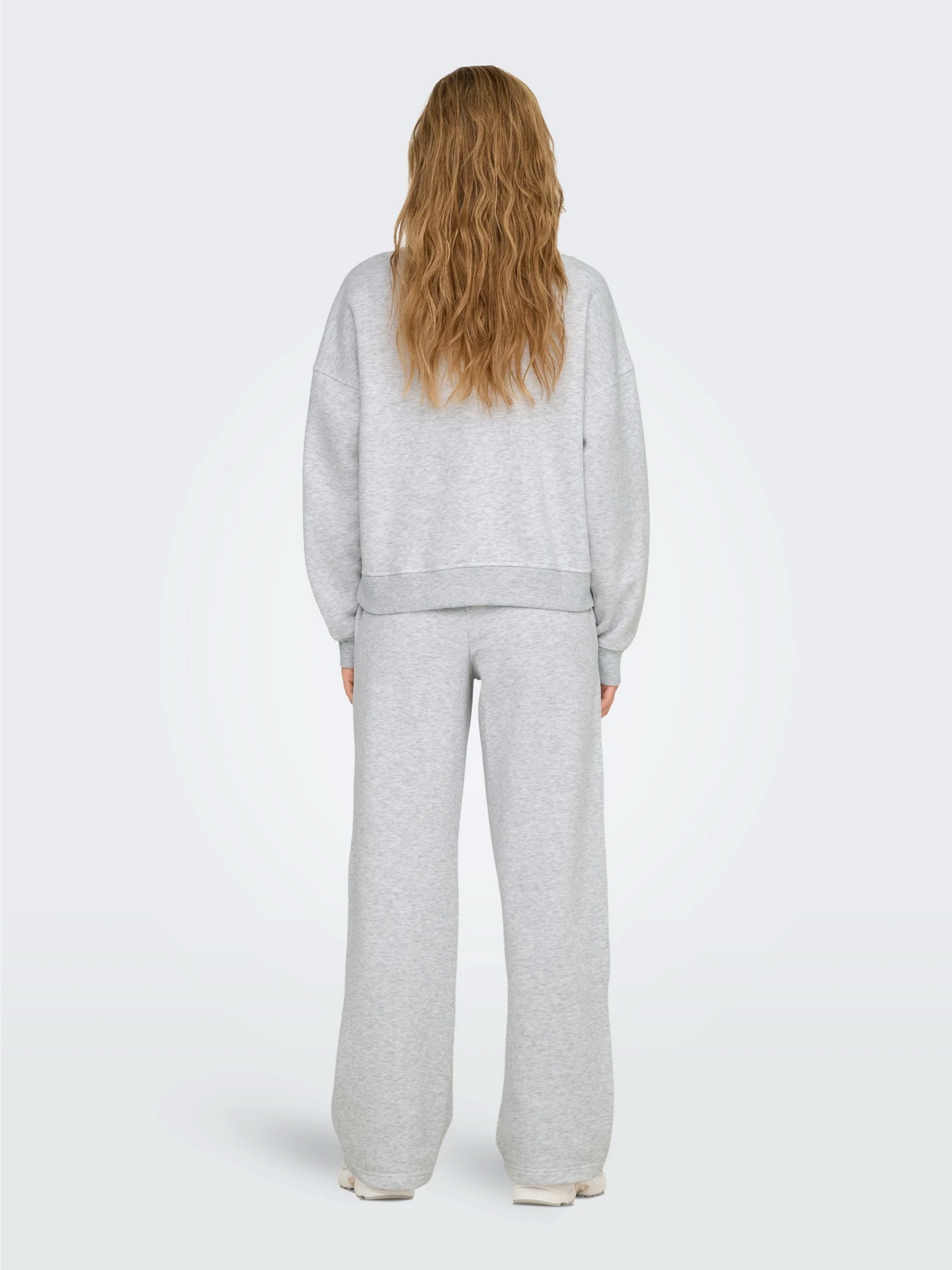 Свитшот Only модель 15338727_Light Grey Melange Фото