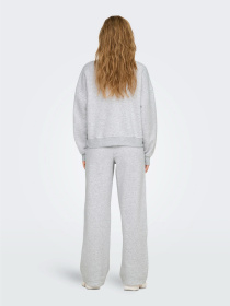 Свитшот Only модель 15338727_Light Grey Melange Фото