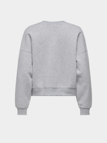 Свитшот Only модель 15338727_Light Grey Melange Фото